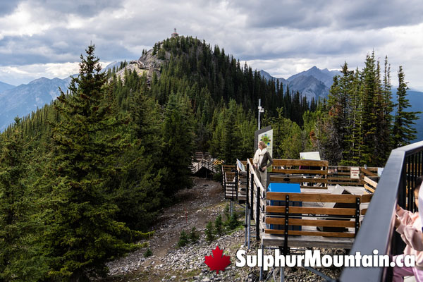 Sulphur Mountain Boardwalk Summit