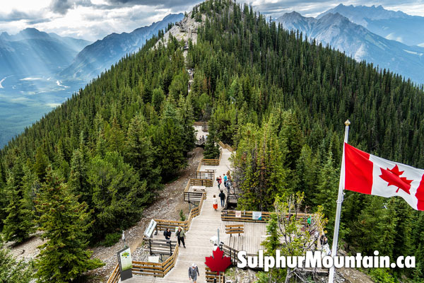 Sulphur Mountain in Banff, Alberta