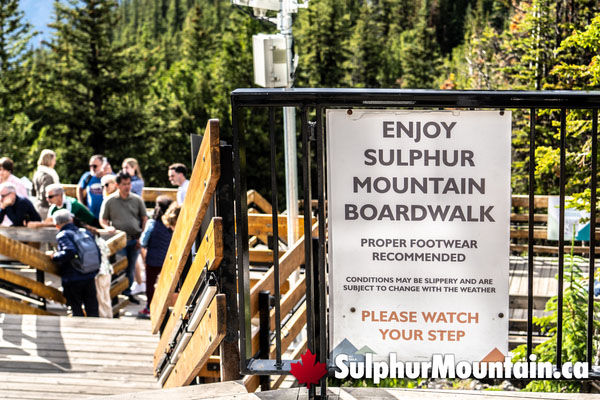 Sulphur Mountain Boardwalk