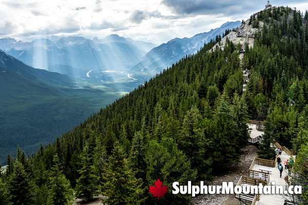 Sulphur Mountain in Banff National Park