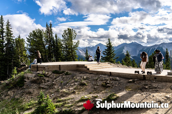 Sulphur Mountain Summit Walking Platforms